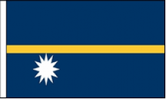 Nauru Table Flags